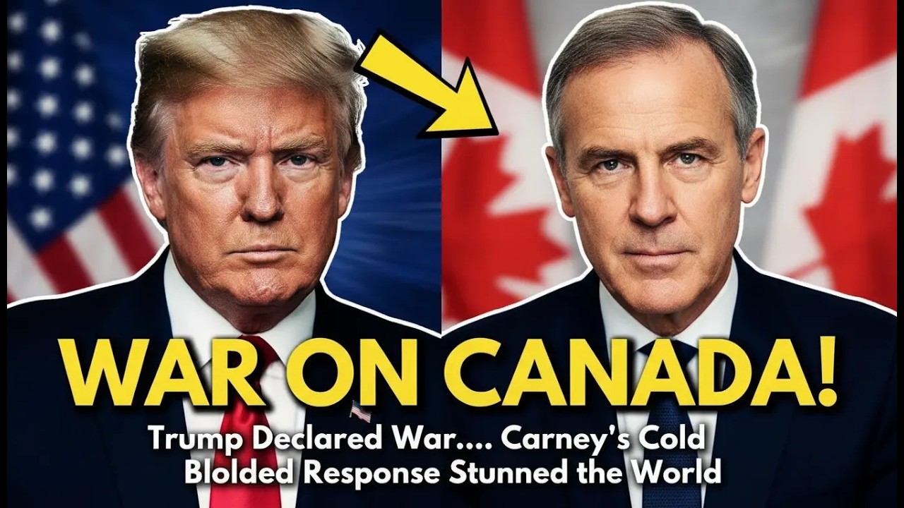 Trump Declared WAR on Canada | Carney's Cold Blooded Response Stunned the World!