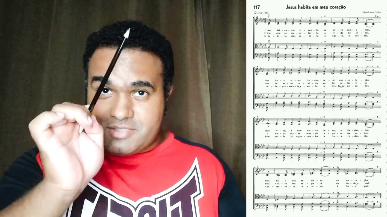 COMO FAZER A CONTAGEM E O SOLFEJO DO HINO 117 CCB - JESUS HABITA EM MEU CORAÇÃO - VIOLINO SOLO