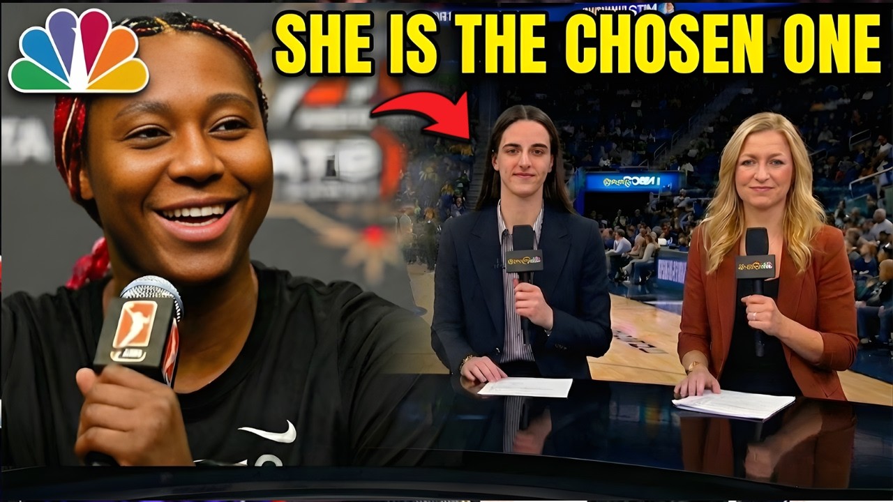 Aliyah Boston Congratulates  Caitlin Clark Joins NBA on NBC — A Historic First for the WNBA