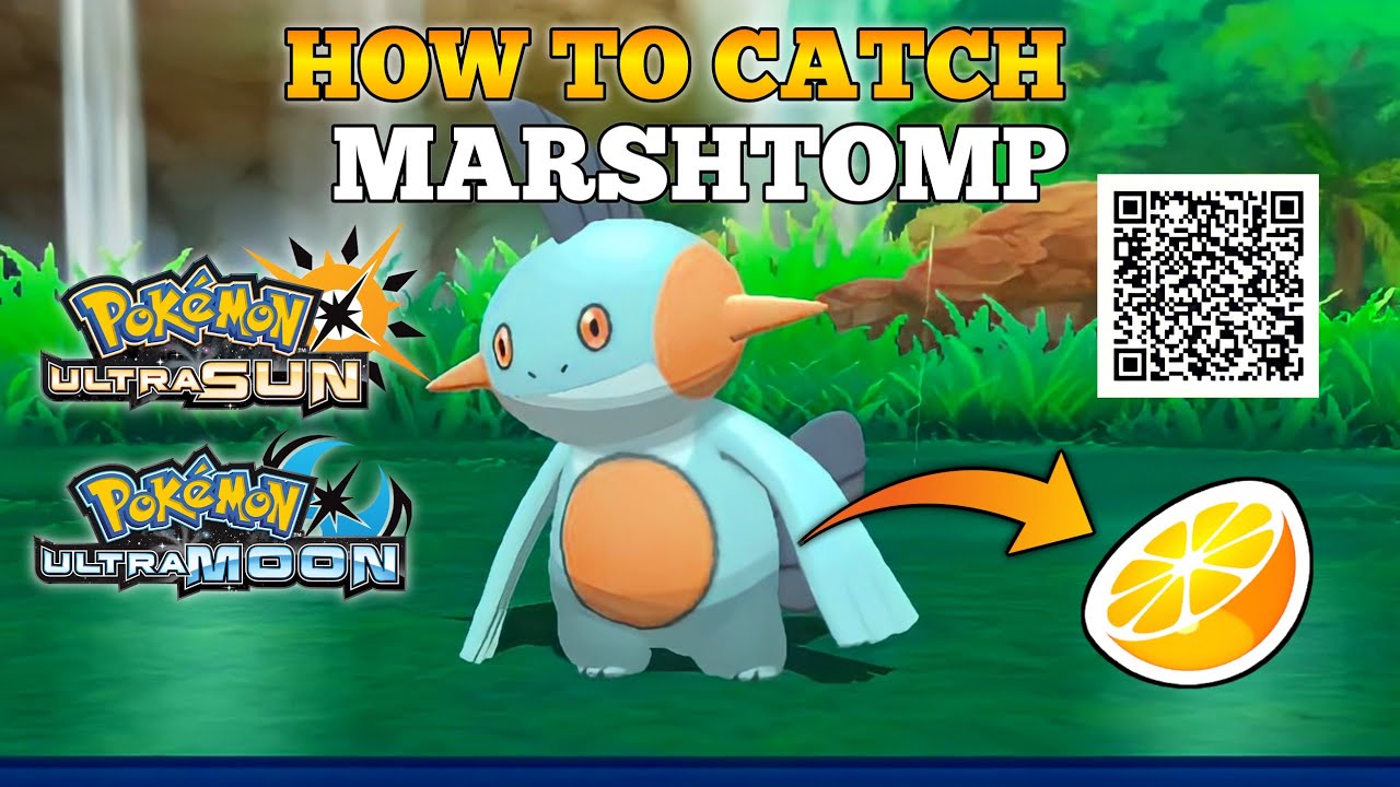 How To Catch Marshtomp In Pokemon Ultra Sun & Ultra Moon | Citra