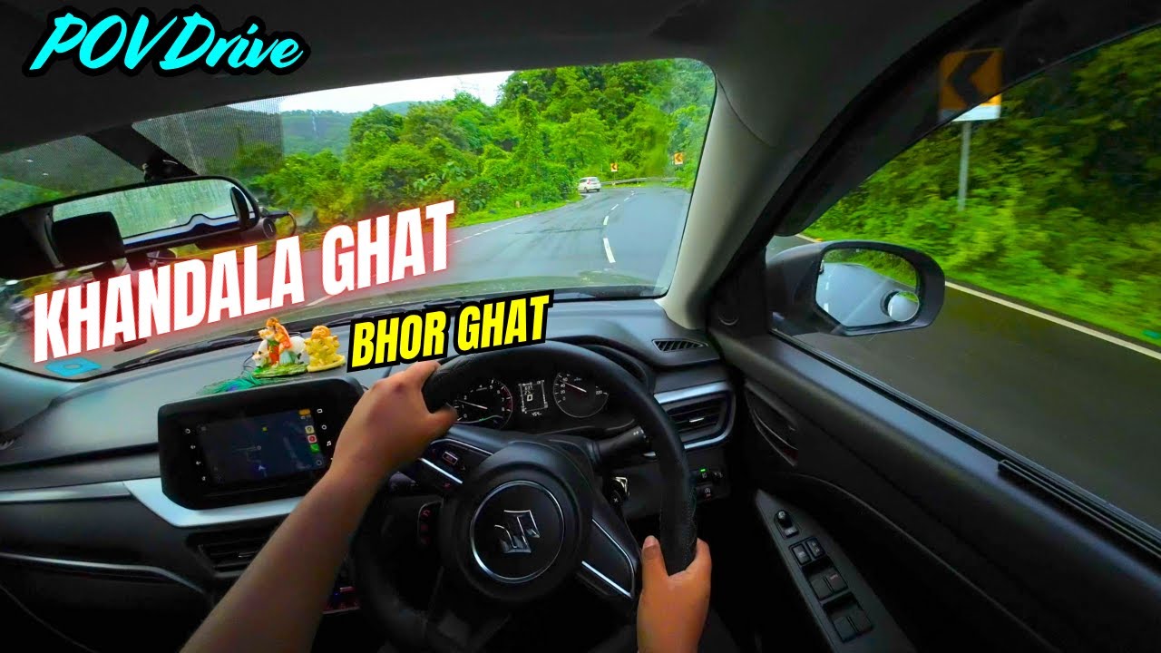Most Scenic But DANGEROUS Ghat in Monsoon | POV Drive on Khandala Ghat