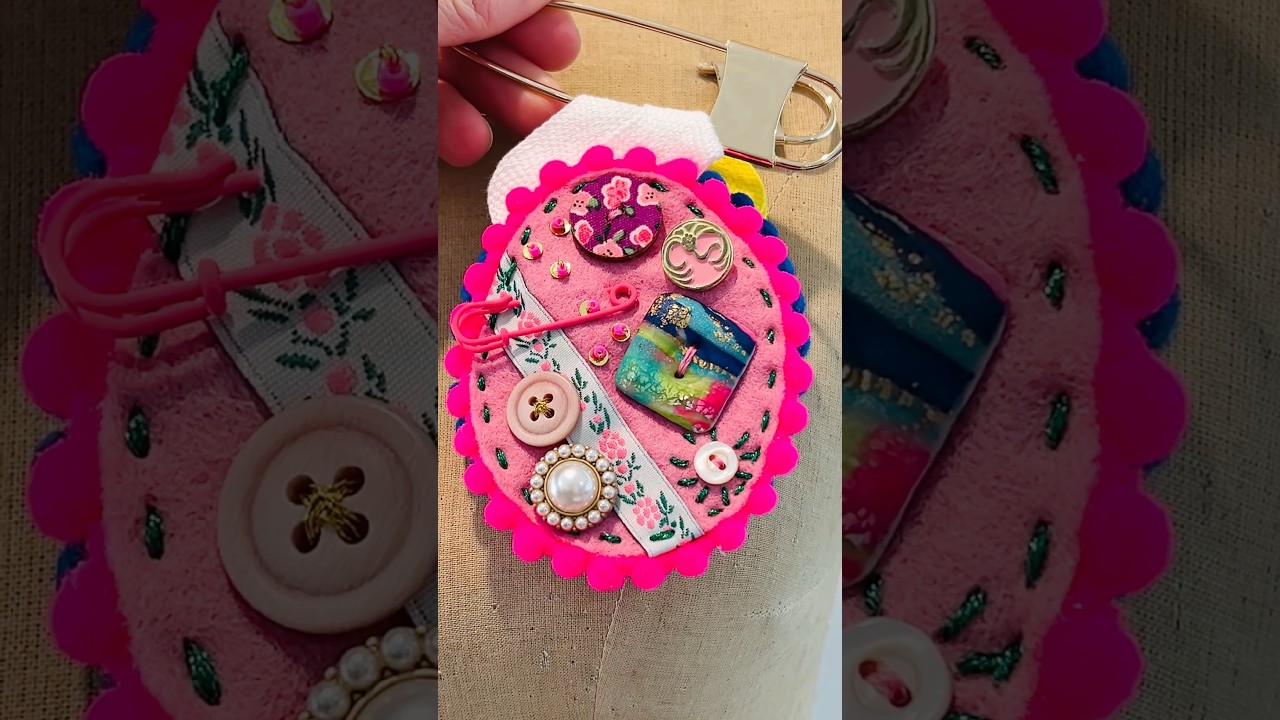My Easter Egg badges are ready! #embroidery #felt #badges #handmade