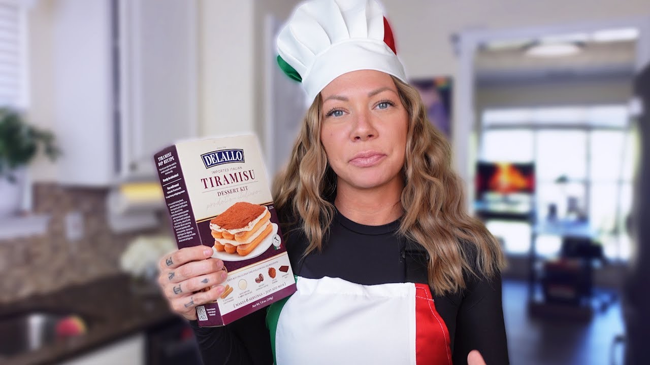 let's make TIRAMISU...from a box