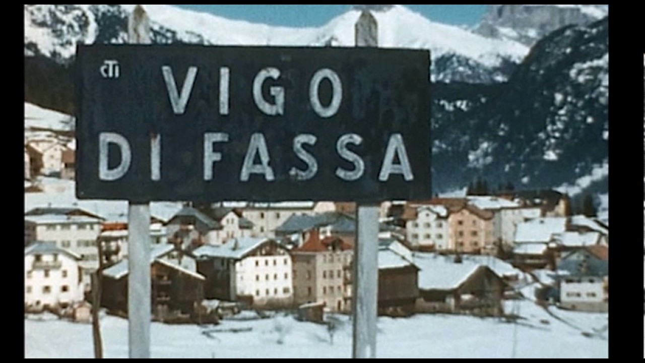 Skie&euml;n Italie - Vigo do Fasso mid jaren '50
