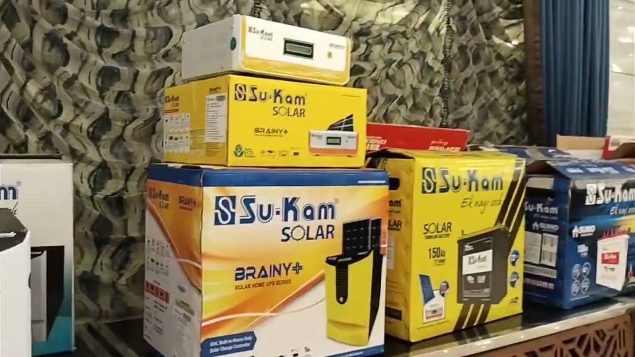 Su-Kam launch solar inverter battery