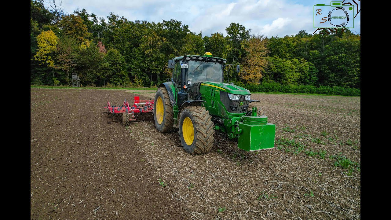 John Deere 6155R/ New Horsch Finer 6 SL