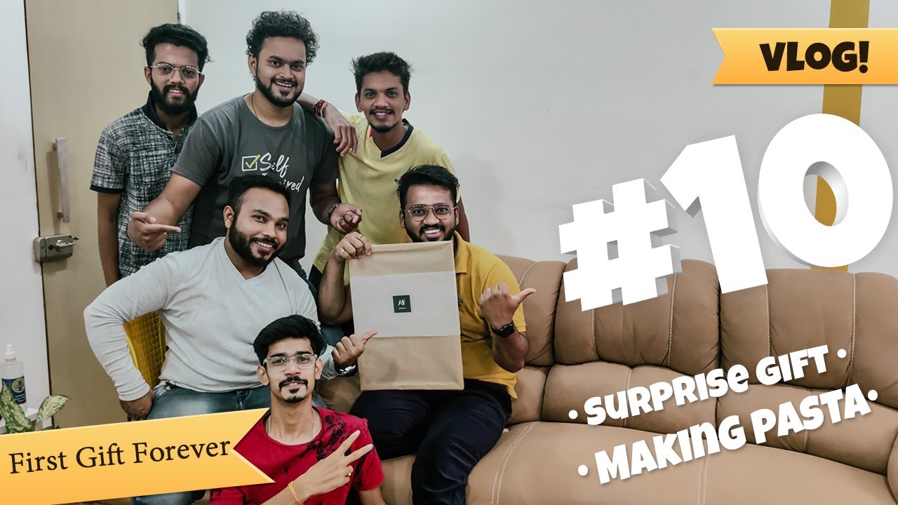 First lovely gift // Making Pasta  // Vlog #10 // 2021 //  Marathi Vlog