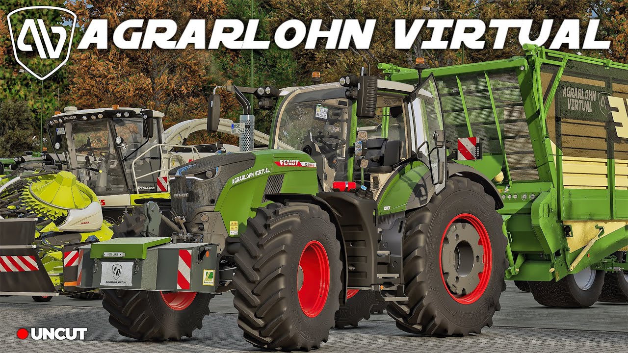 Erntehilfe bei Agrarlohn Virtual | G&uuml;lzow 🗺️ | Landwirtschafts-Simulator 25