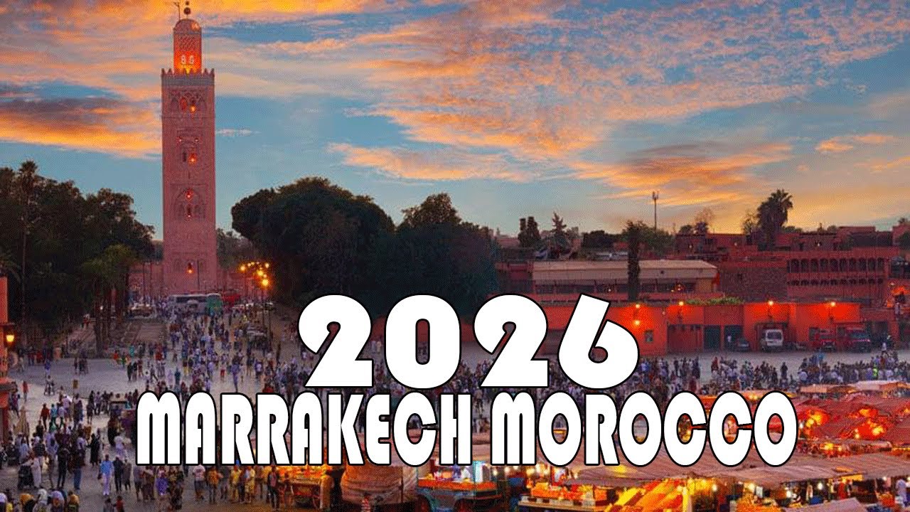 جولة في أجواء أول يوم في سنة 2026   بمراكش Morocco Marrakech 2026 #marrakech #travel #morocco