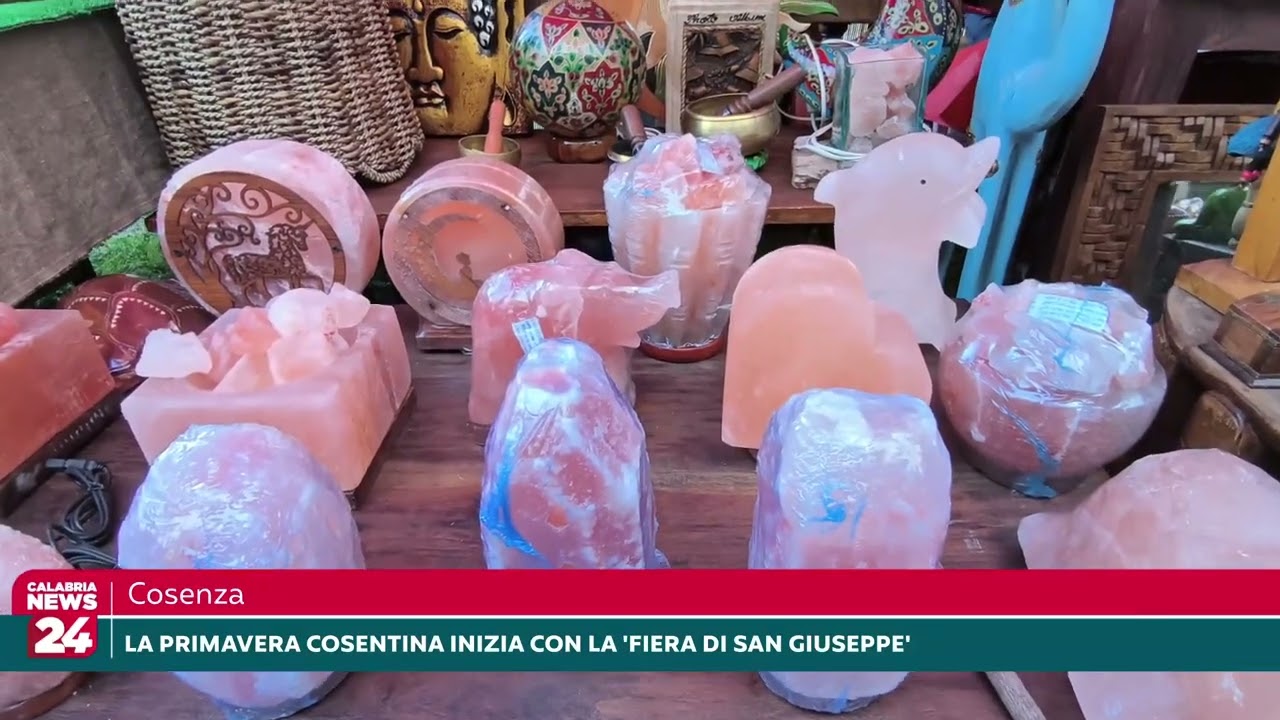 Cosenza, la primavera cosentina inizia con la Fiera di San Giuseppe