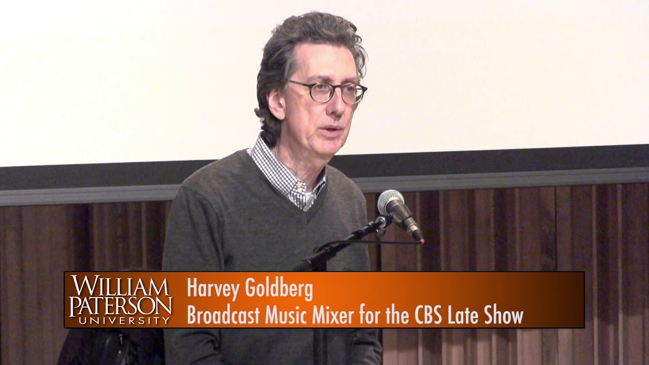 Don Wershba in Conversation with Harvey Goldberg, Music Mixer for the Late Show with David Letterman