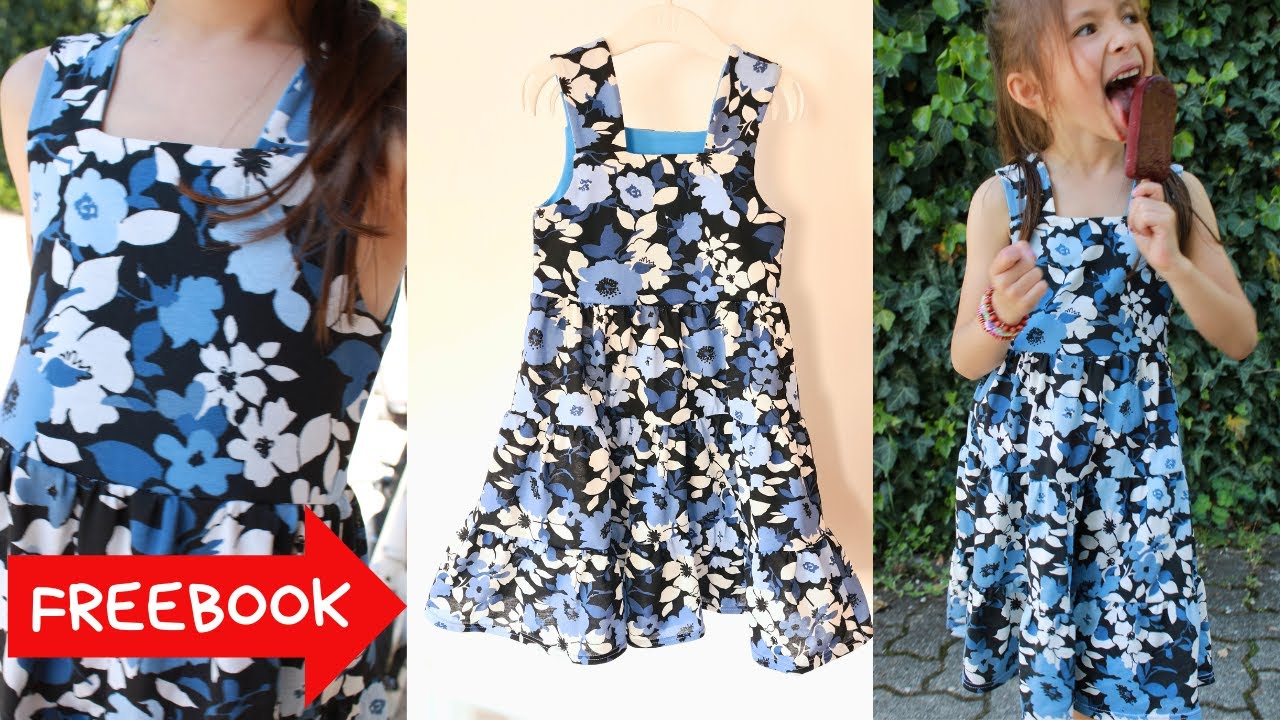 Laurel Kleid nähen | DIY Tutorial mit GRATIS Schnittmuster für Sommerkleid