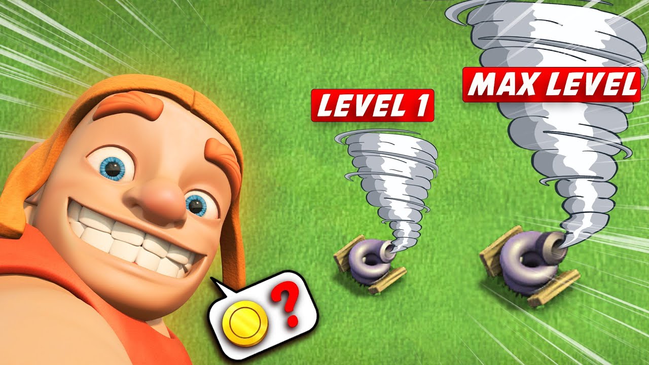 Tornado Trap: Levels 1 to Max | Clash of Clans