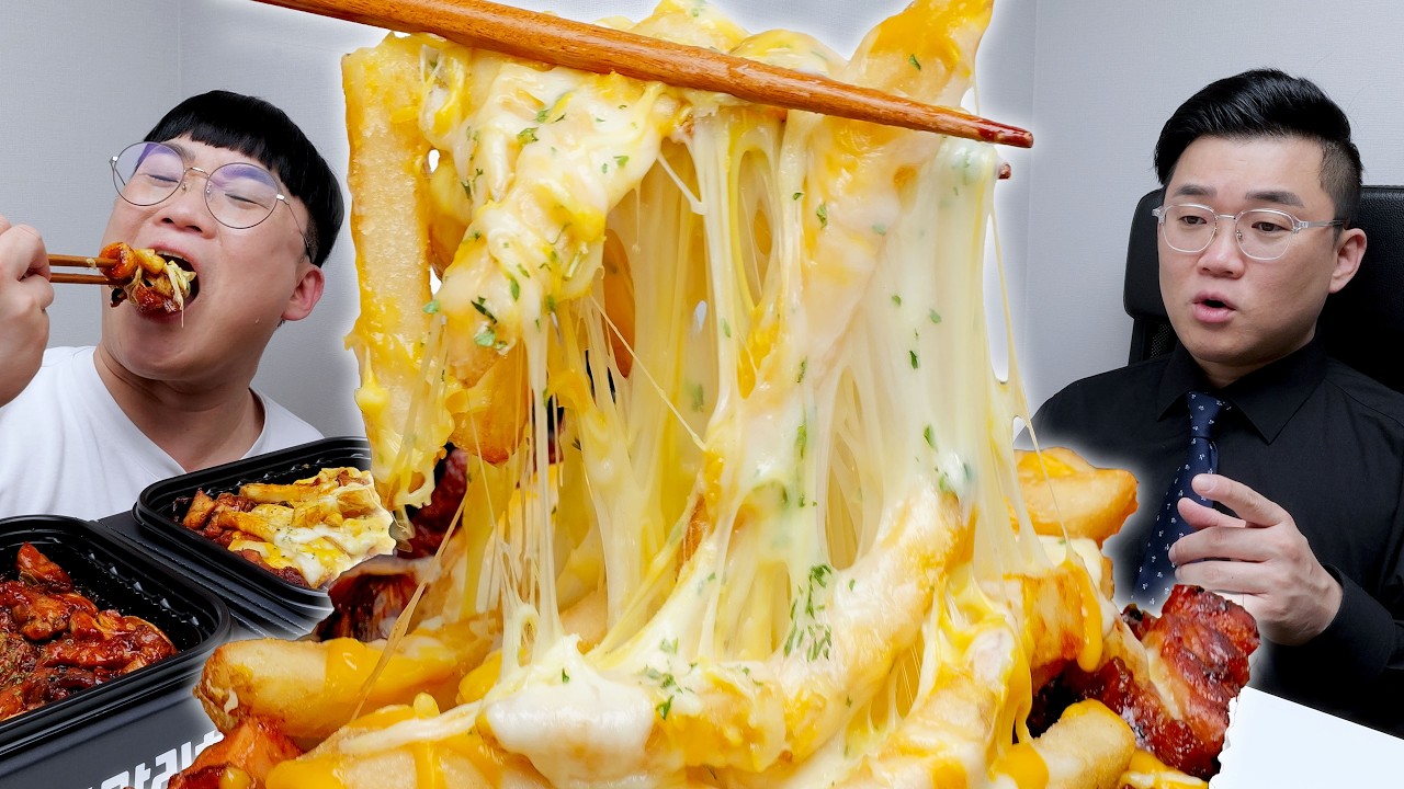 치즈폭포가 ㄷㄷ 이런 치킨은 처음 먹어봅니다