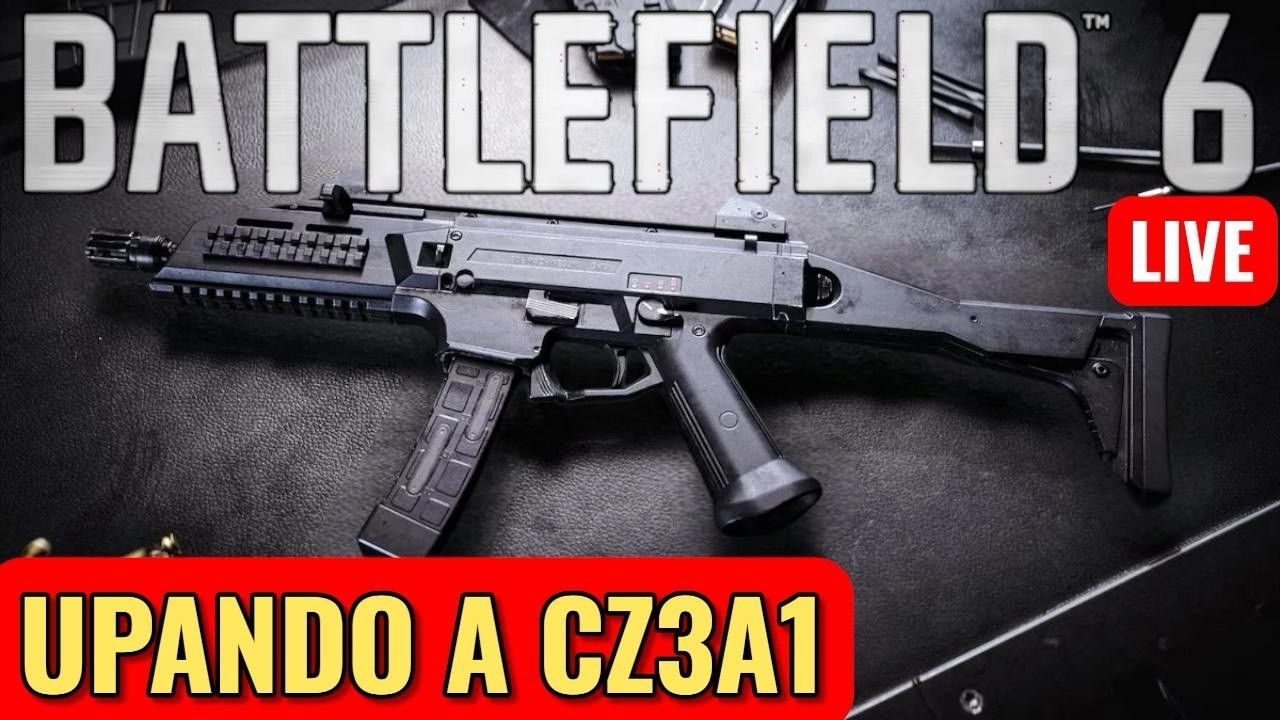 🔴 BATTLEFIELD 6 - CZ3A1 &eacute; Insana + REDSEC! Temporada 2!
