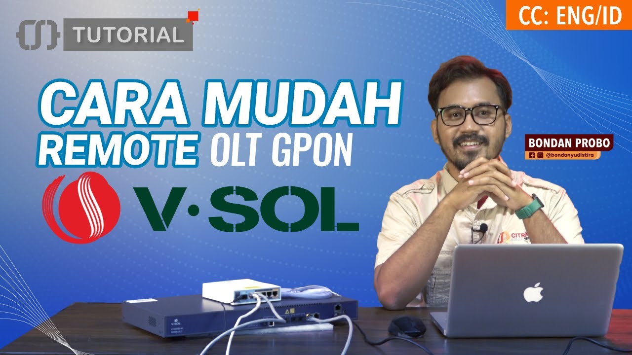 Cara Mudah Remote OLT GPON V-SOL - CITRAWEB TUTORIAL [ENG SUB]