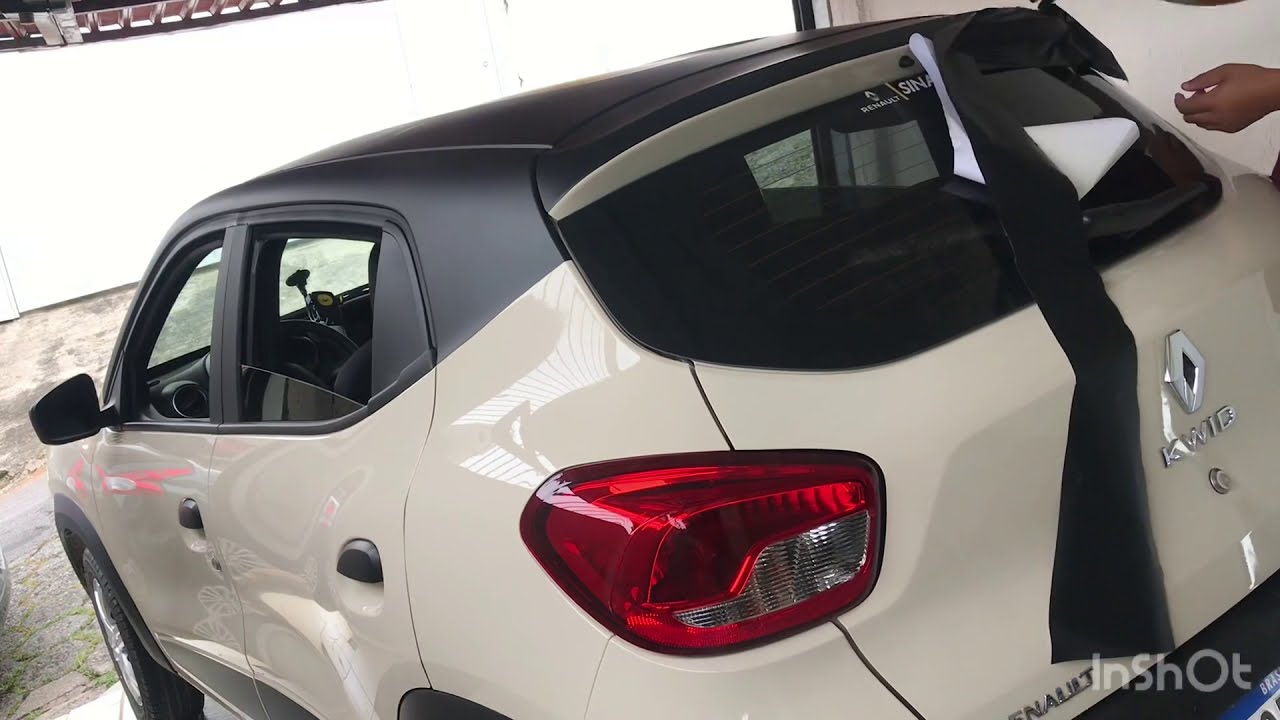 RENAULT KWID 0 km e já customizado (último trabalho de 2020)