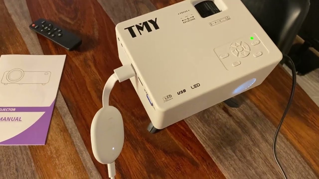 TMY Mini Projector for iPhone, Portable Projector with 5G WiFi and Bluetooth Review