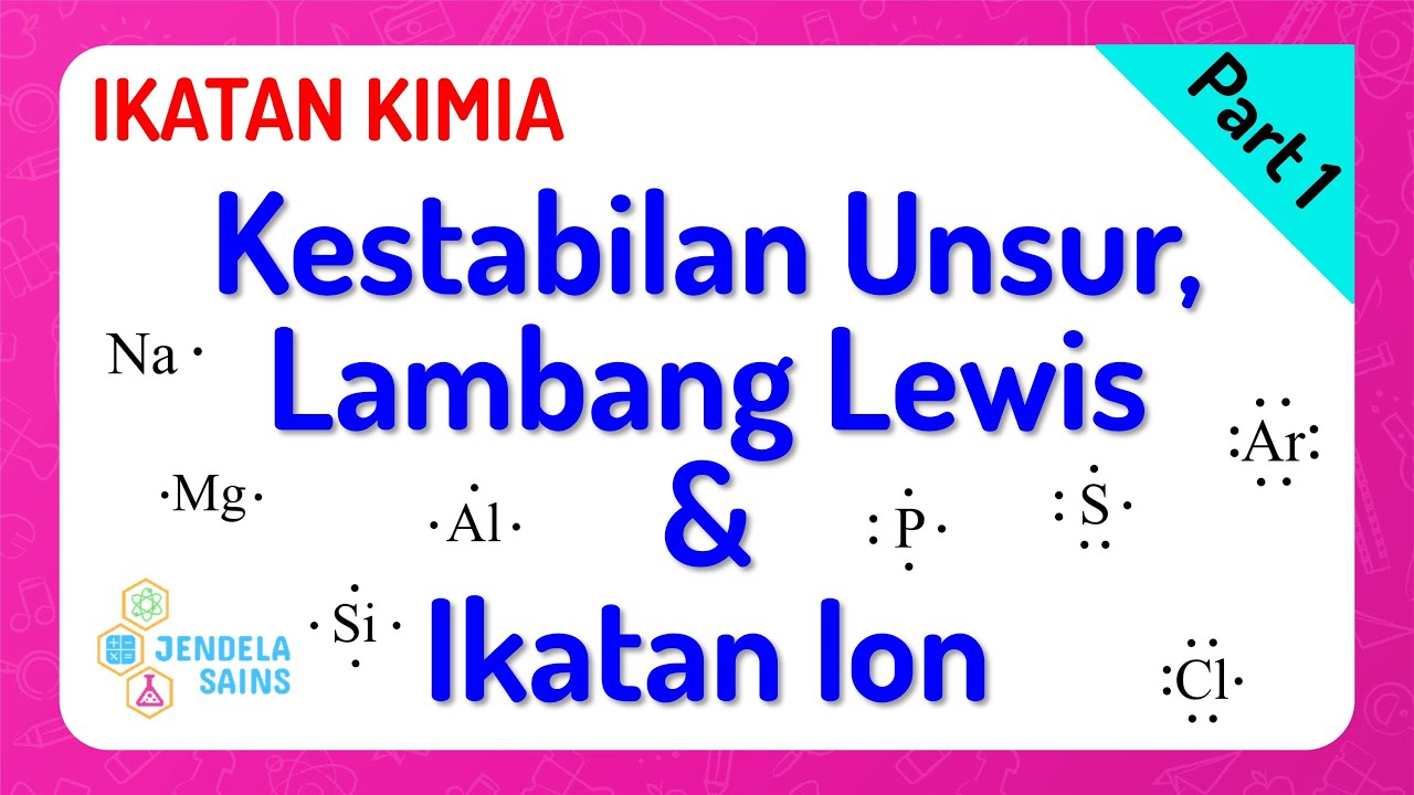 Ikatan Kimia • Part 1: Kestabilan Unsur, Lambang Lewis, dan Ikatan Ion