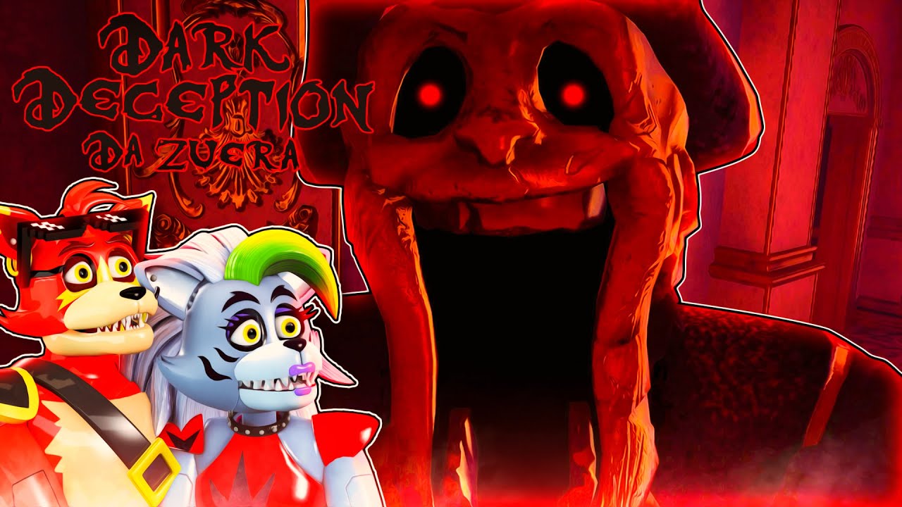 AS ESTATUAS ATACADA TUDO ATRAS DE MIM - Dark Deception DA ZUERA #2