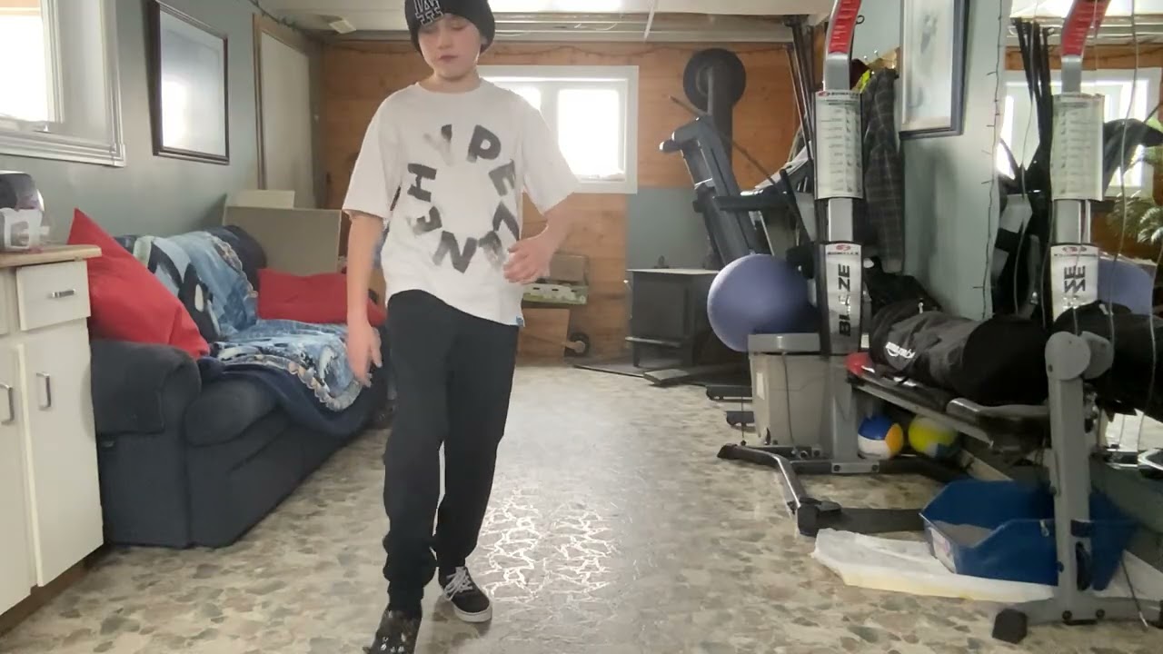 Warm up and kickflip