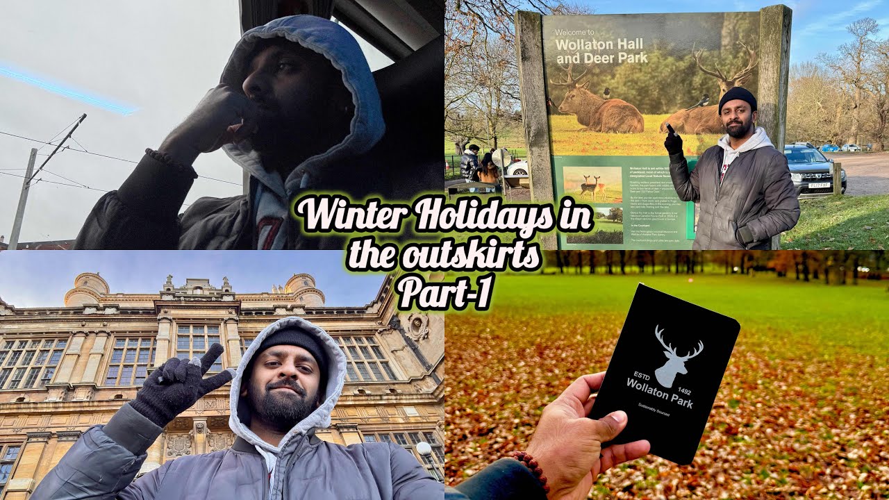 Winter Holidays in the outskirts : Part 1 ☝🏻 #fyp #travelvlog #vacation #nottinghamshire #england 