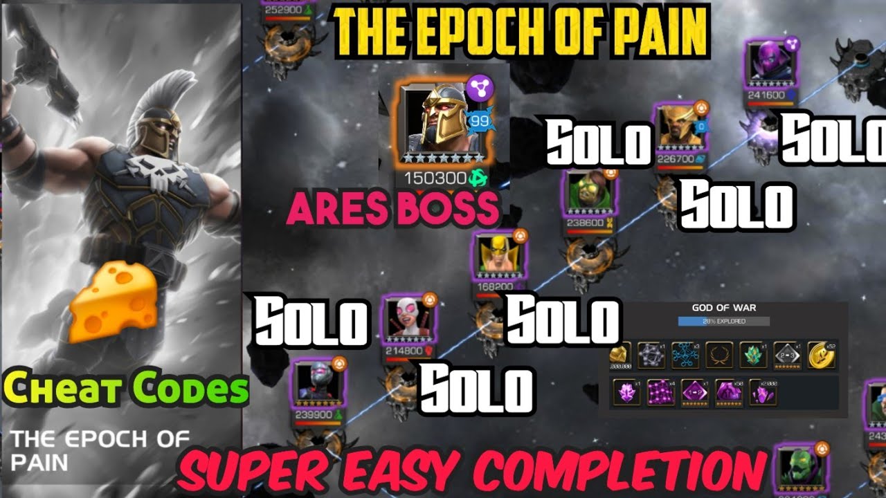 The Epoch of Pain - Super Easy Completion - Fastest Run | Cheat Codes | Easy Path