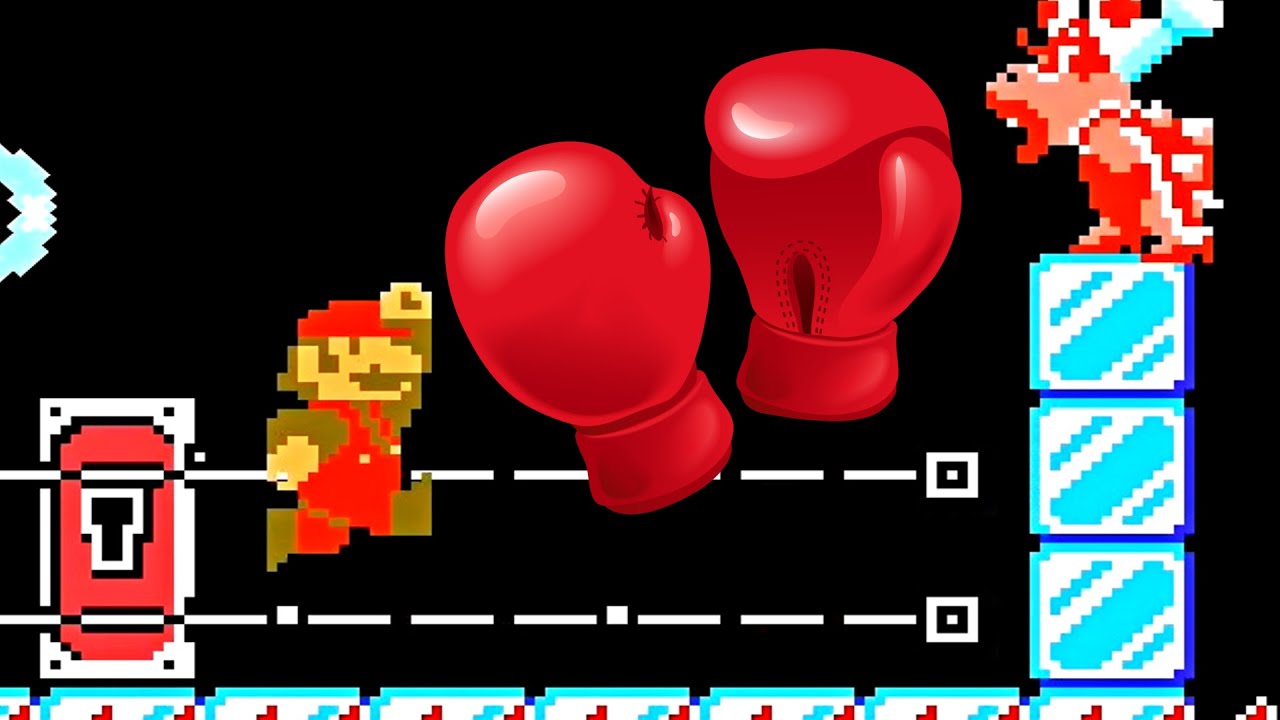 Super Mario Maker 2 🔧 Epic Boxing Battles! 🔧 CrypticMZ