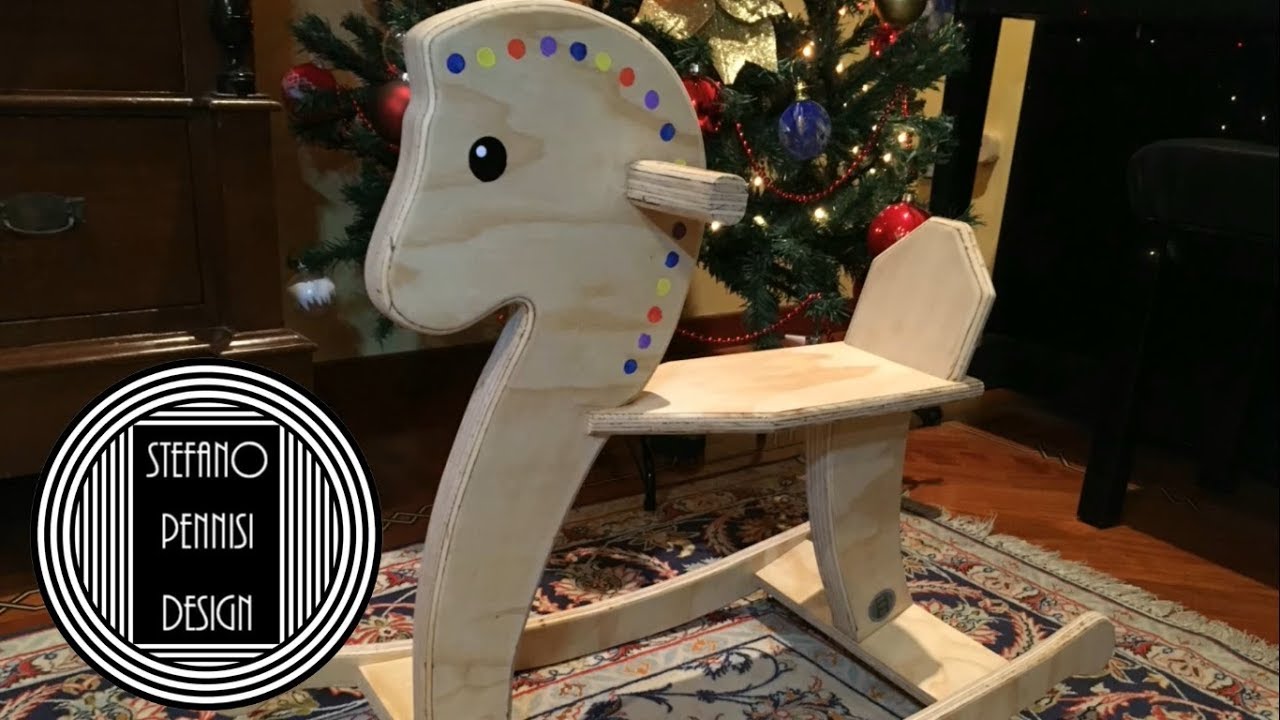 #HOWTO Make A Rocking Horse - Christmas Ornaments Diy - #DIY