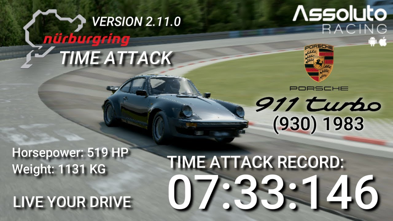 Assoluto Racing 2.11.0 | Nürburgring Time Attack [7:33:146] Porsche 911 Turbo (930) '83 (Gameplay)