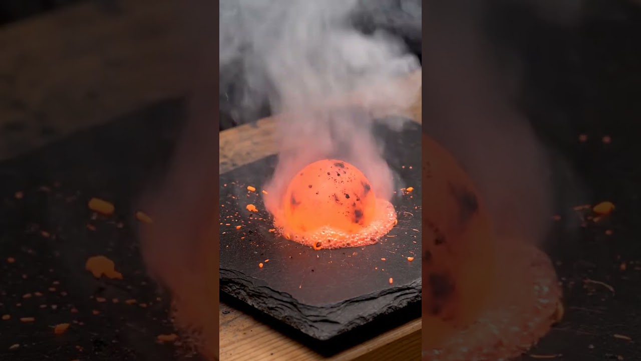 Red‑Hot Iron Sphere Meets Slate &mdash; Realistic Heat Simulation