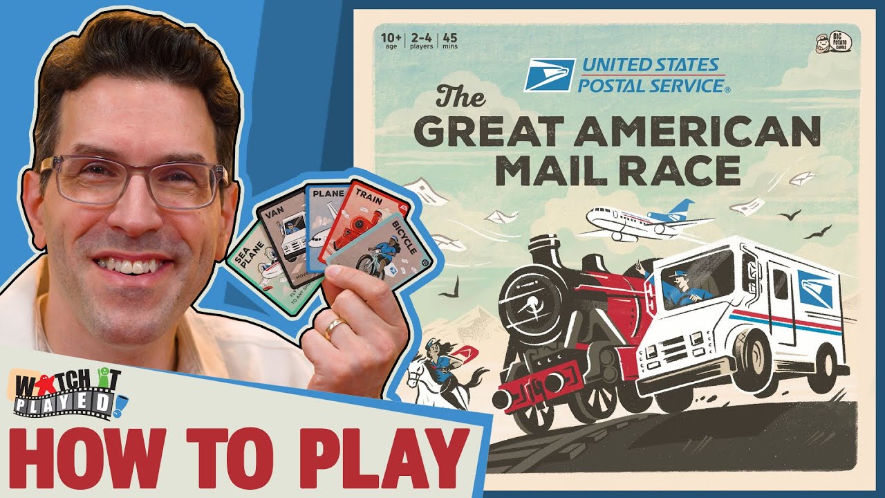 USPS: The Great American Mail Race - How To Play