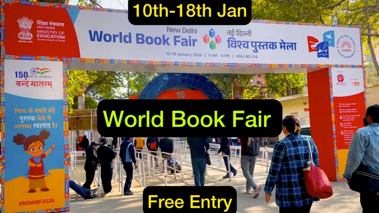 World Book Fair 2026 Delhi | Bharat Mandapam Delhi | Book Shopping Vlog |Timings, Metro & Highlights
