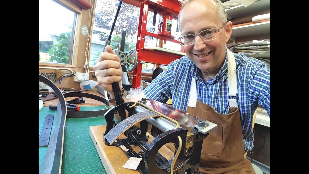 Making Heritage Belts from Sedgwick Bridle Leather - Sponsored