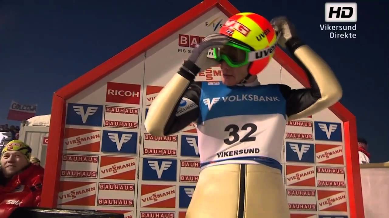 Gregor Schlierenzauer vs Johan R. Evensen - Vikersund 2nd-round 2011