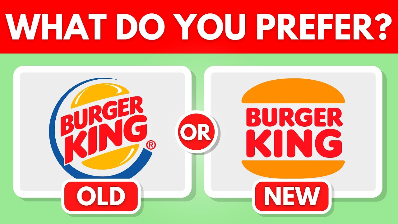 Would You Rather Old vs New Logo | Logo Quiz Challenge