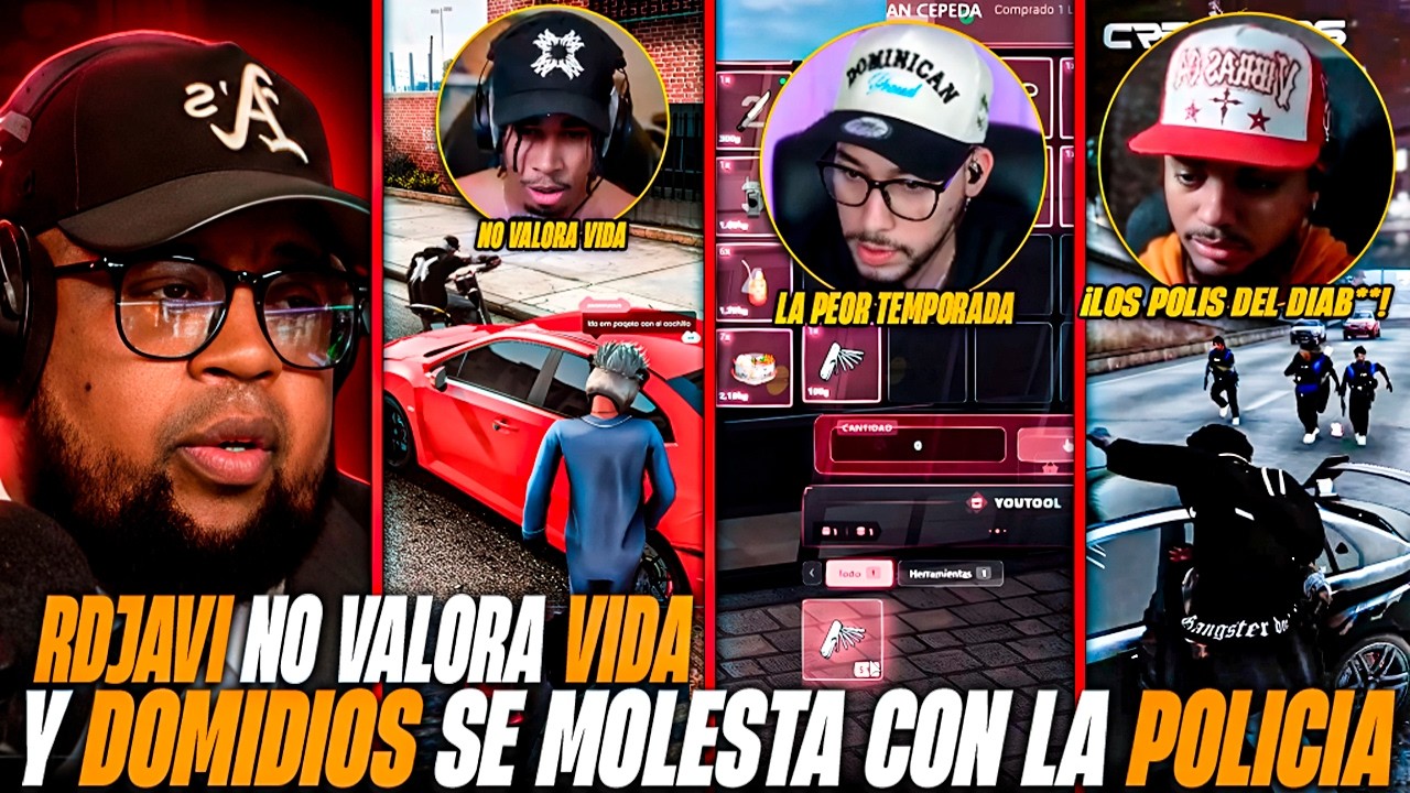 RDJAVI NO VALORA VIDA Y DOMIDIOS SE MOLESTA CON LA POLICIA 😱