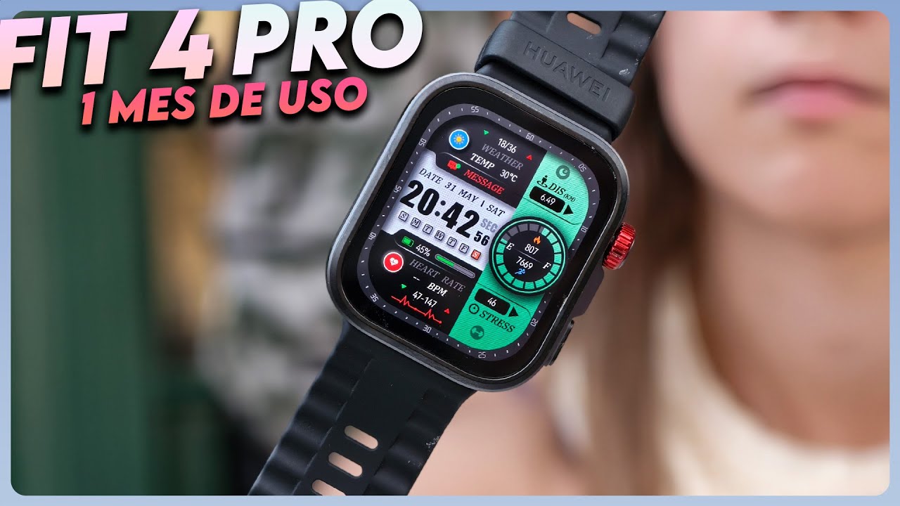 Huawei Watch Fit 4 Pro, mi experiencia después de un mes ¿es tan bueno?