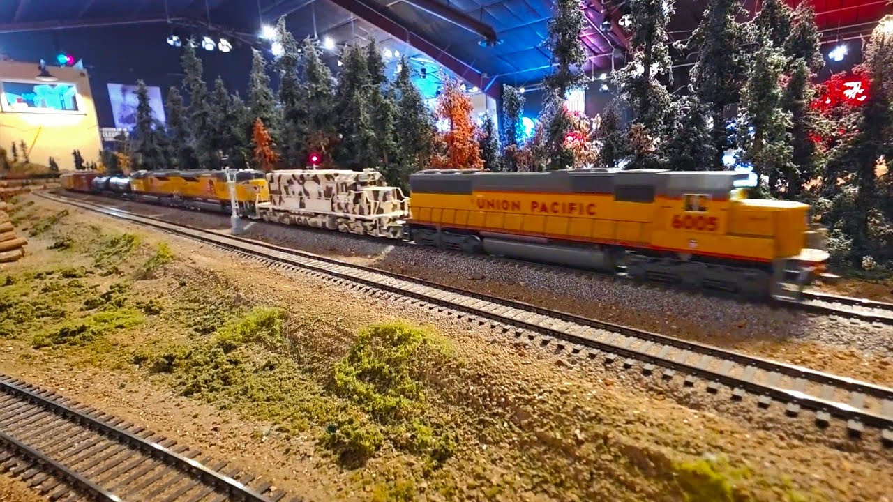 Interesting UP Power at the Colorado Model Railroad Museum (12/31/2025)