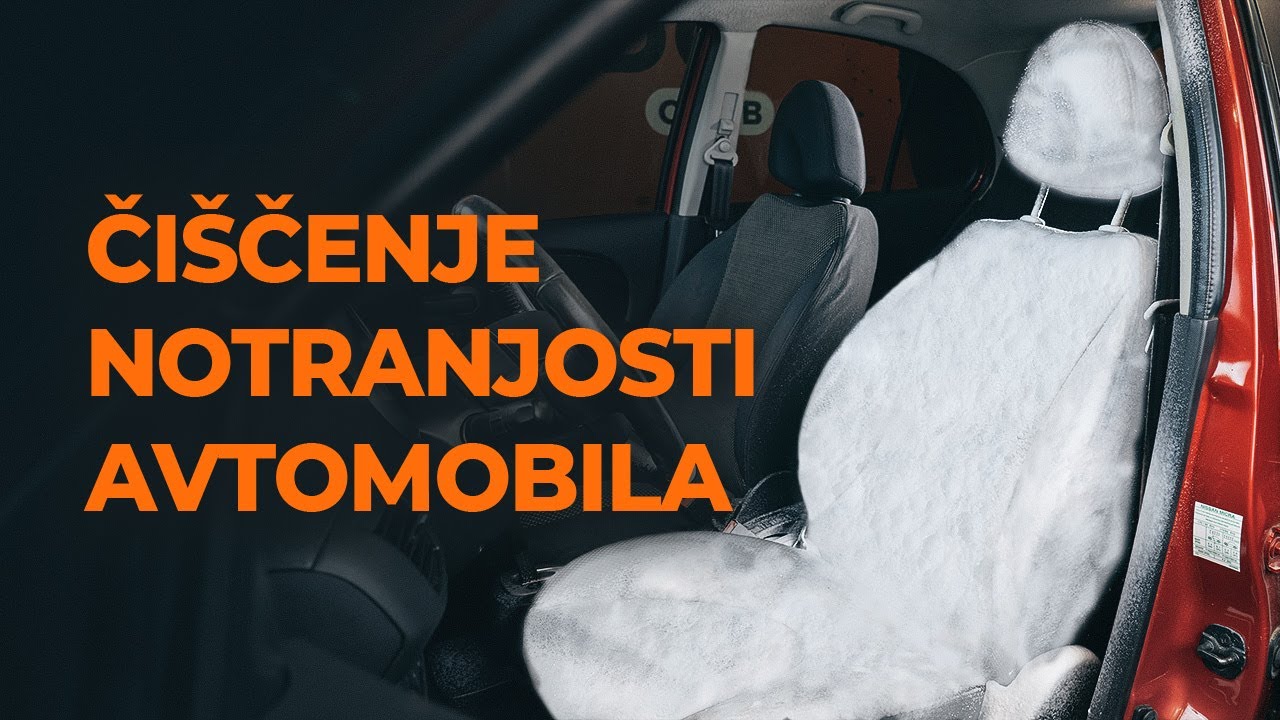 5 napak pri čiščenju notranjosti avtomobila | AUTODOC nasveti