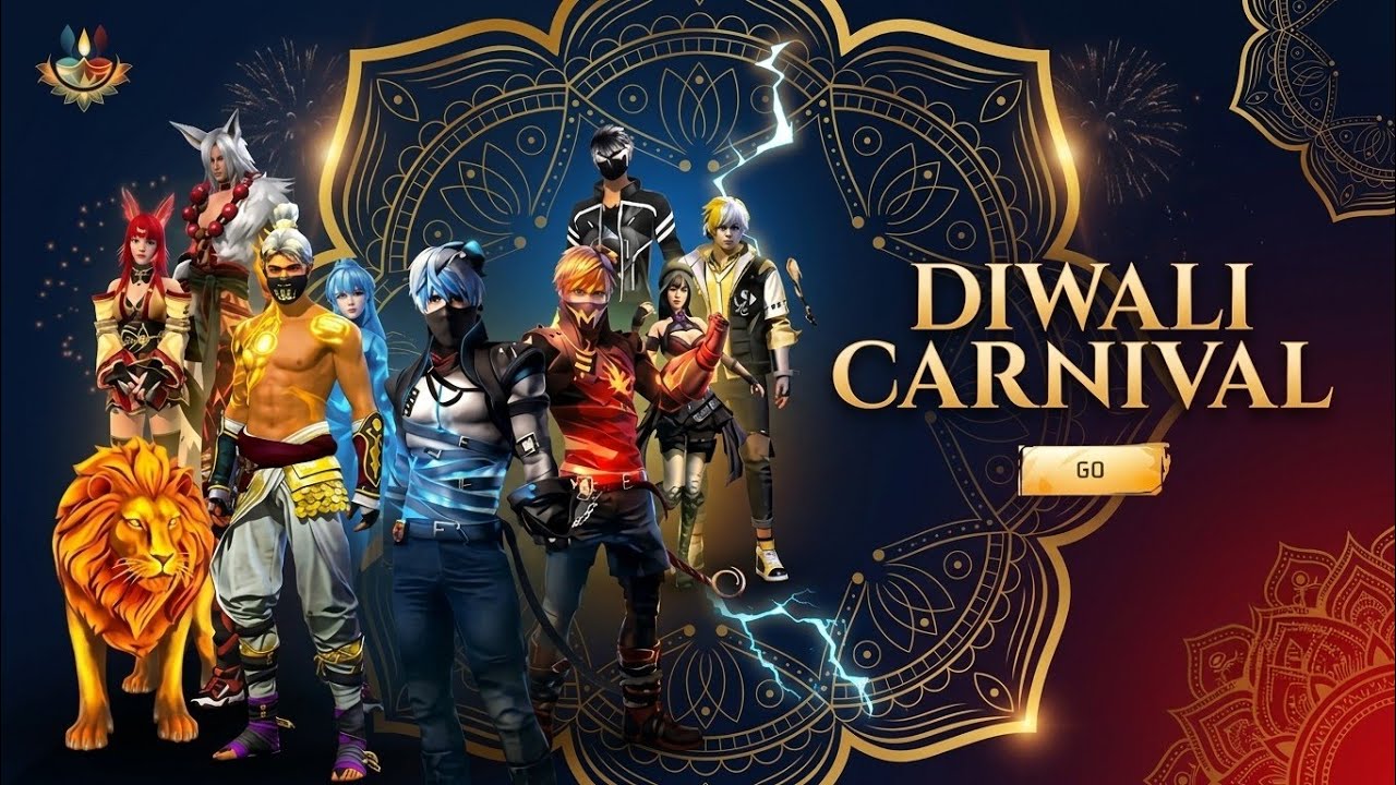 GOLDEN SHADE BUNDLE RETURN | DIWALI CARNIVAL 2026 | FREE FIRE NEW EVENT | FF NEW EVENT 