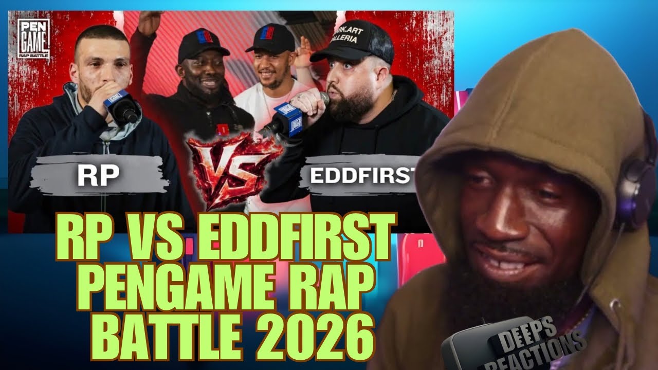 RP vs EDDFIRST | PenGame Rap Battle | 2026 | Deepsspeaks (Reaction)