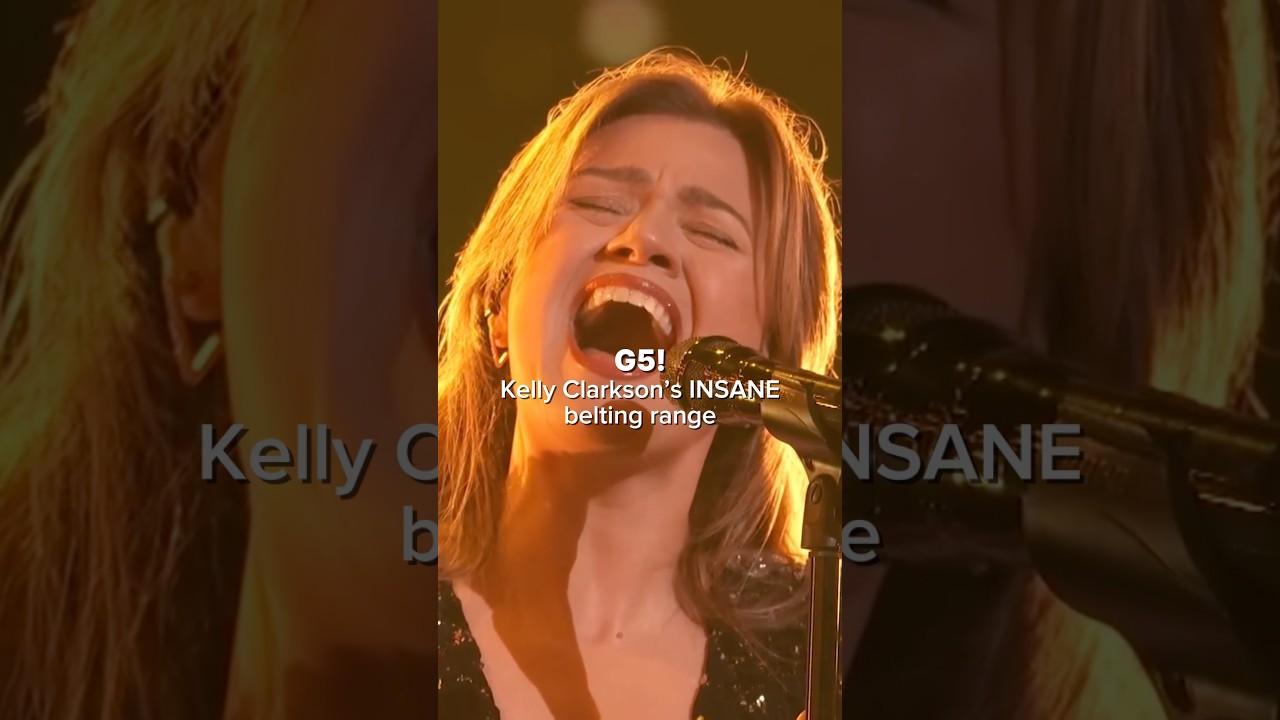 Kelly Clarkson INSANE belting and mix range 