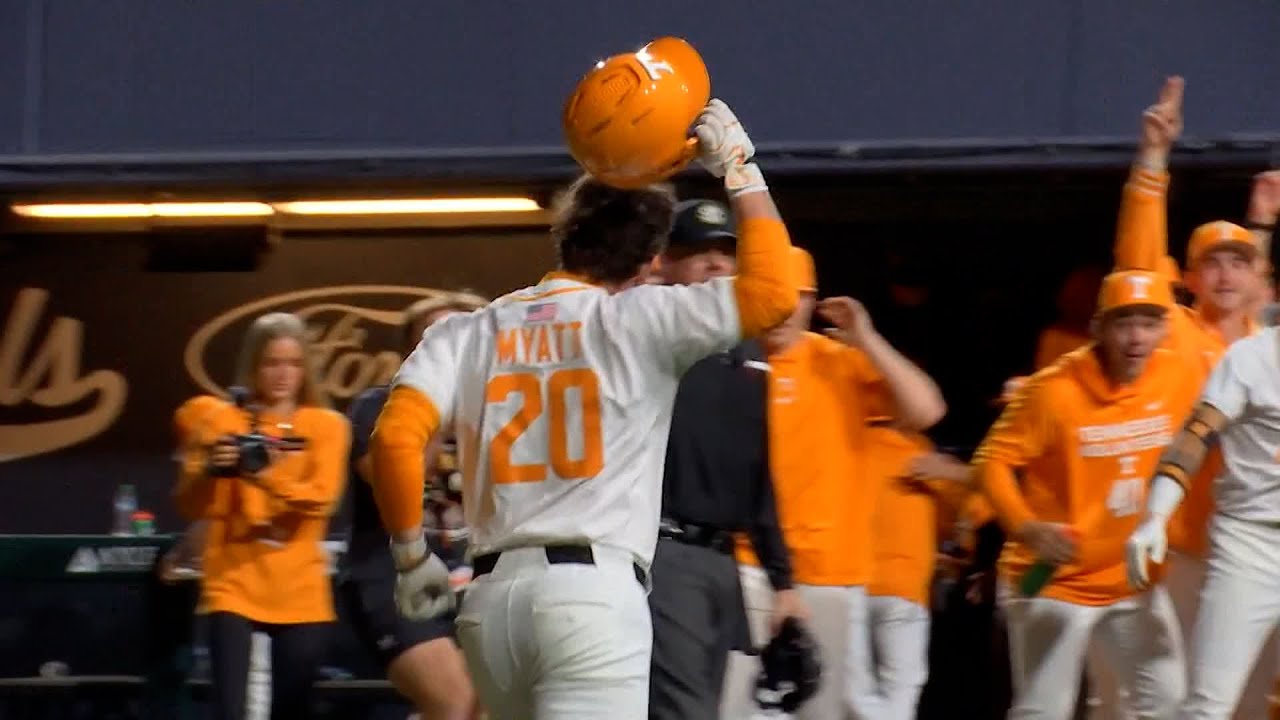 Myatt Homers Power No. 3 Vols past Kent State in series opener