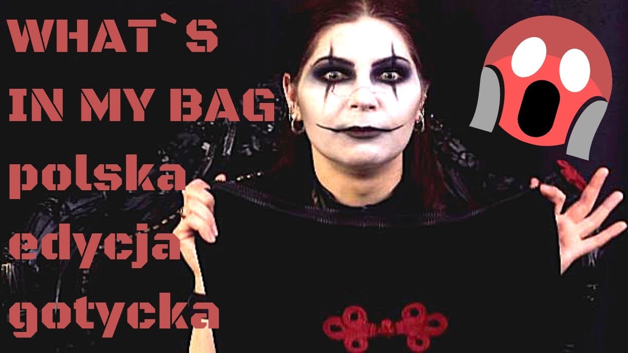 #whatsinmybag CO NOSZĘ W TORBIE? polska edycja gotycka! Fallka kontra youtubowe TAGI