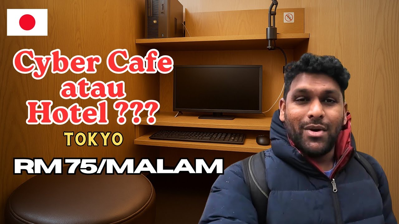 Aku Cuba Manga Cafe Tokyo – Hotel Bajet Cara Jepun! | Ep 11 | Japan 2025