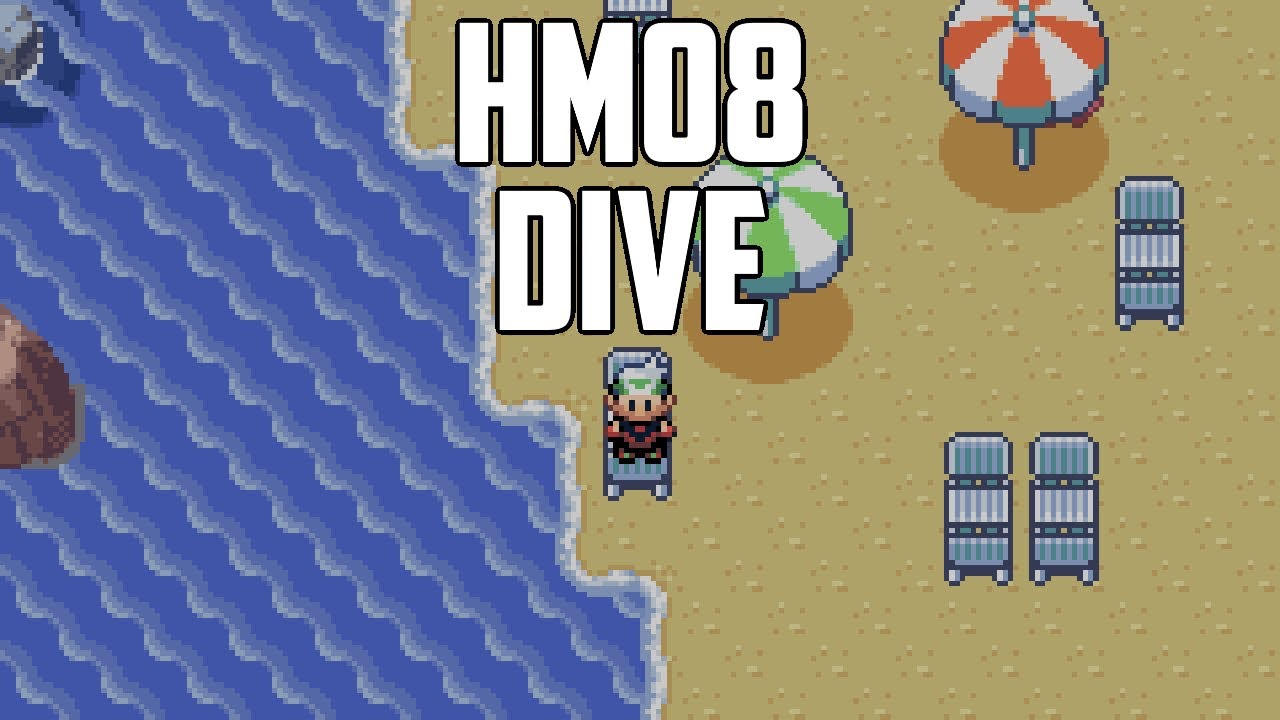 Где найти HM08 Dive &mdash; Pok&eacute;mon Emerald