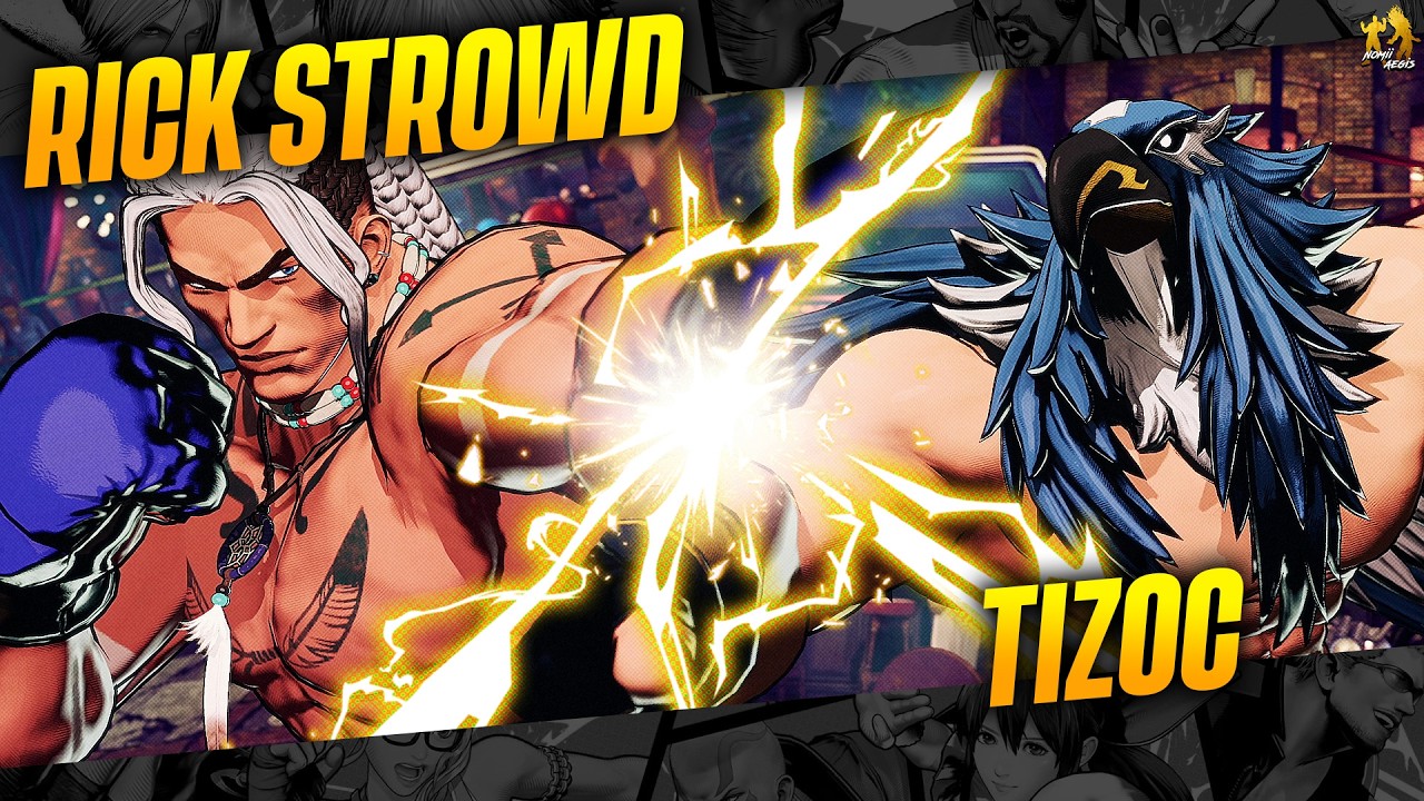 RICK STROWD vs TIZOC ▰ Early Access 4K Matches ▰ Fatal Fury: City of the Wolves