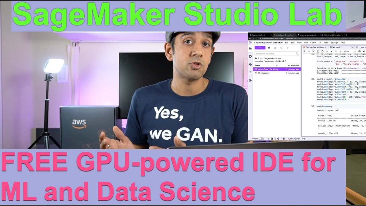 Get access to FREE GPU-powered JupyterLab based IDE for ML with Amazon SageMaker Studio Lab