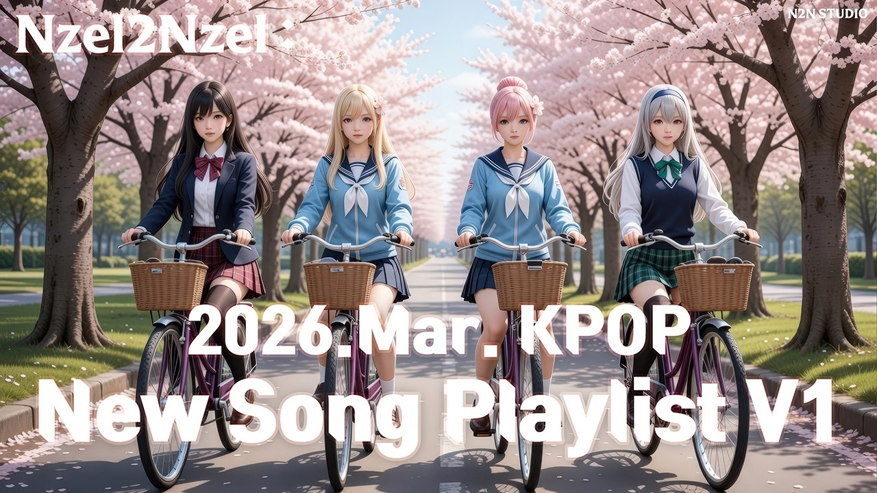 [Spring Playlist] | 화창한 봄날 마음이 편안해 지는 기분 | K-City POP. Cafe music 최신가요
